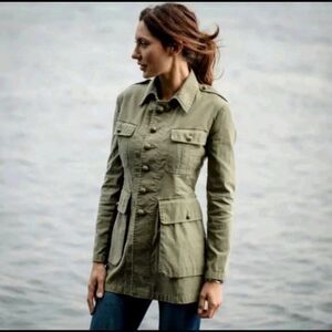 GUIDEBOAT CO LAFAYETTE ESCADRILLE PREMIUM JAPANESE CORDED TWILL JACKET SIZE‎ XS